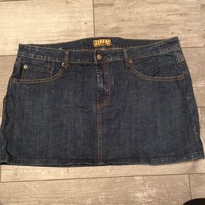 Bitten by Sarah Jessica Parker Jean Denim Skirt Size 16
